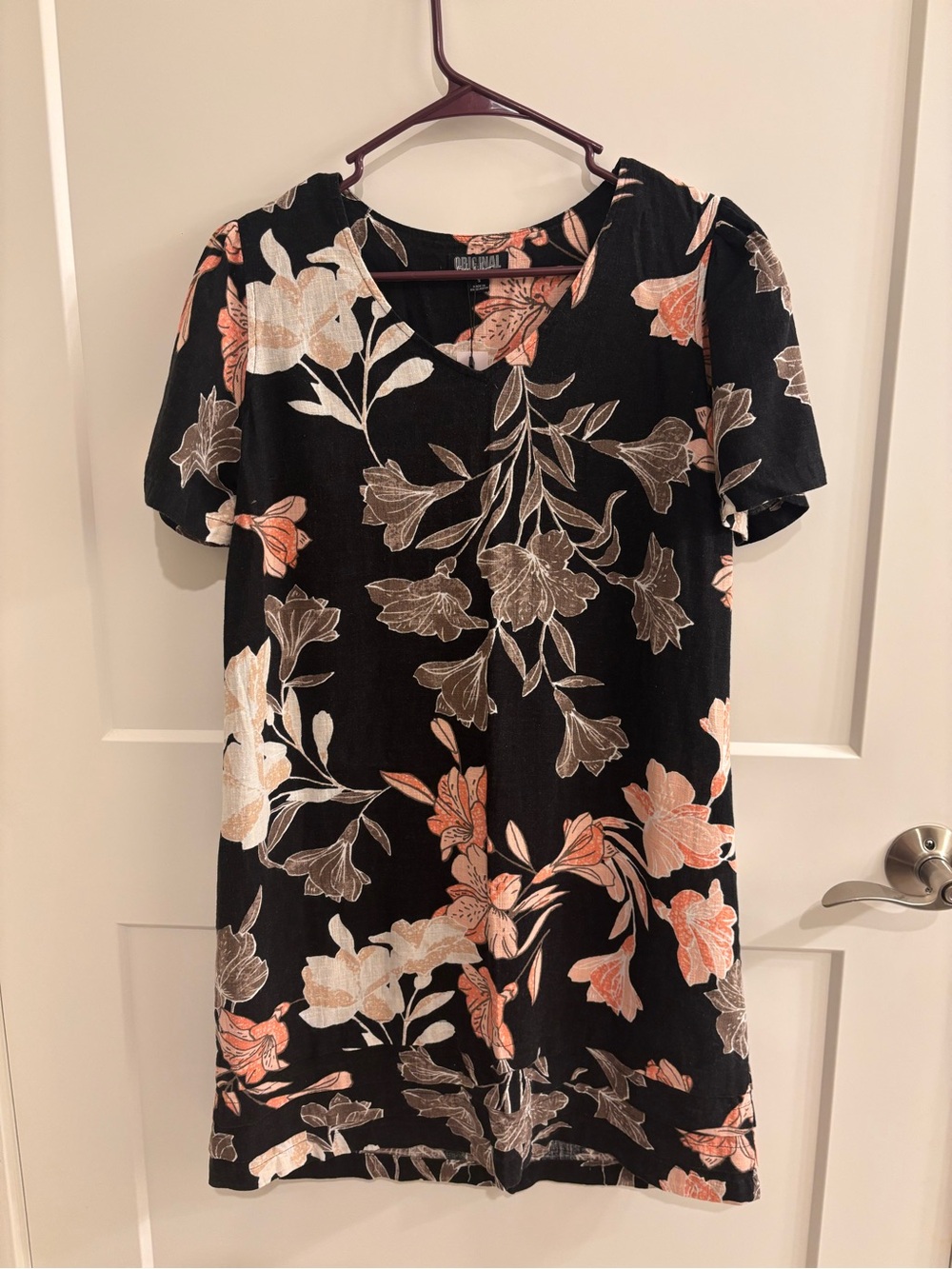 Vintage floral dress, women’s S/M